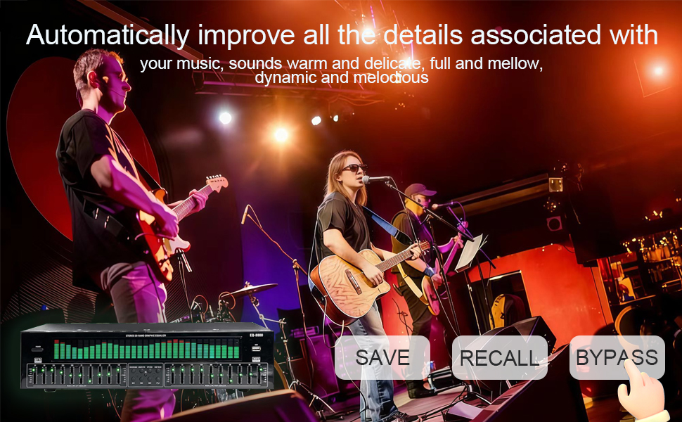 Amazon.com: Equalizer Home Audio 31 Bands Graphic Equalizer,Stereo